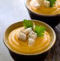 Photo de la recette Petite soupe de carottes au lait de coco