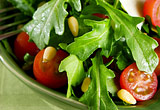 Photo de la recette Salade de tomates et roquette